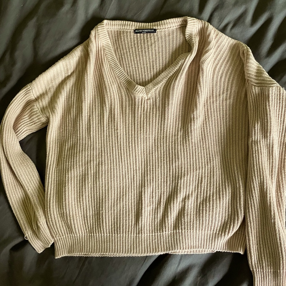 Cropped sweater